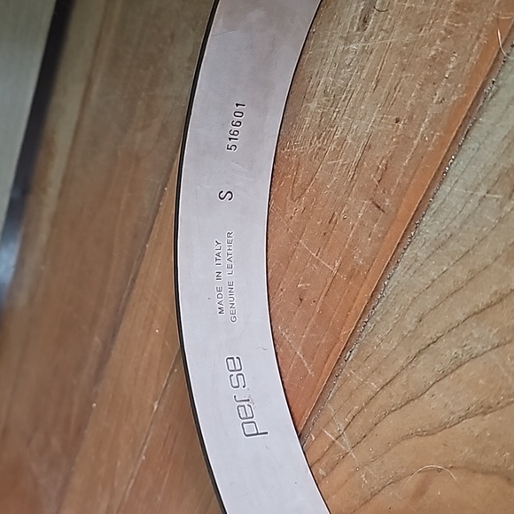 Per Se genuine leather women's belt size small - Picture 2 of 4